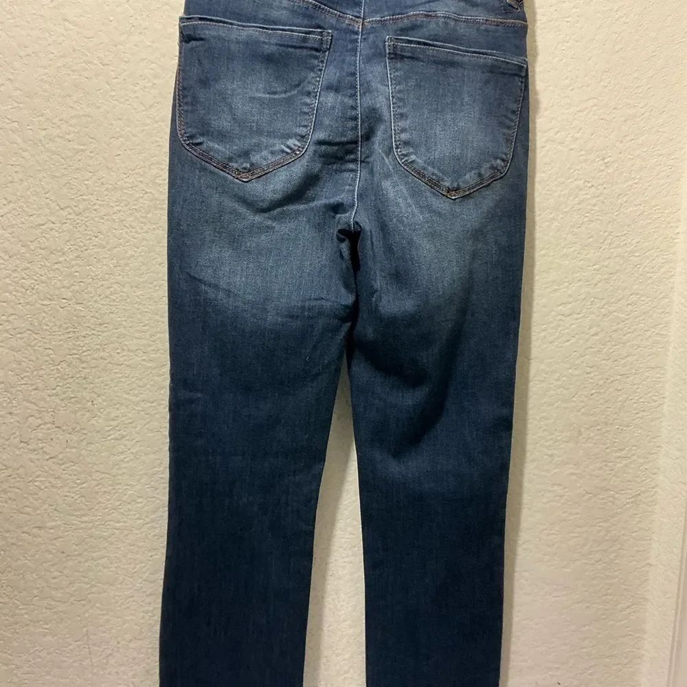 Wit & Wisdom “Ab”solution High Rise cropped button fly Boot Jeans size00 - Picture 4 of 8